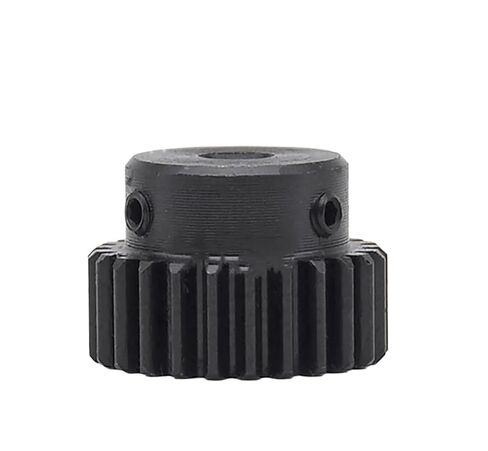Pinion Hardware for Mechanical Rotation 1pcs 1M 27T/28T/29T Blackening Mechanical Transmission Gear Steel Bore 6/6.35/7/8/10-15mm 1 Module Spur Gear Motor Gear(15mm-1M 28T) in Kuwait