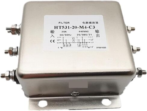 فلتر الطاقة 380V HT531-20-M4-C3 العاكس ثلاثي الطور 20A in Saudi Arabia