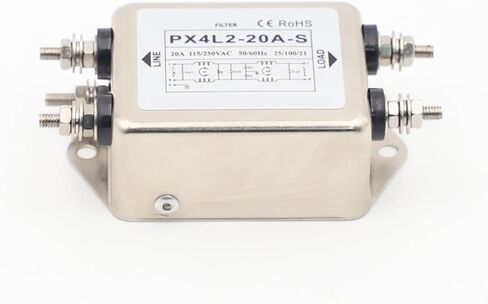 مرشح الطاقة 20A مرحلتين مرحلتين مرشحات توصيل توصيل مكونات تردد بتردد PX4L2-20A-S in Kuwait