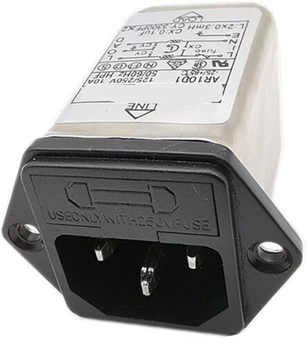 with Insurance Socket Power Filter AR10D1 AR06D1 10A6A3A electromagnetic Anti-Interference Filter(AR03D1) in Saudi Arabia