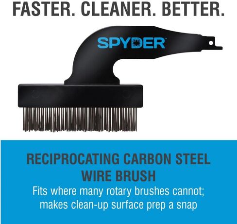 Spyder Nylon Brush Attachment for Reciprocating Saw (400006) in Saudi Arabia
