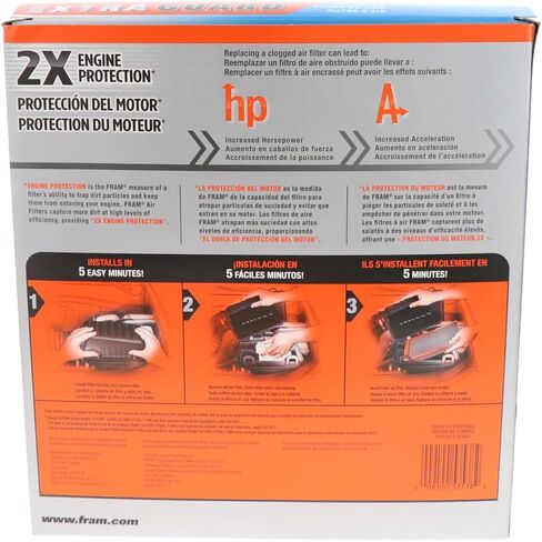 FRAM Extra Guard Air Filter, CA10262 for Select Ford and Lincoln Vehicles in Saudi Arabia