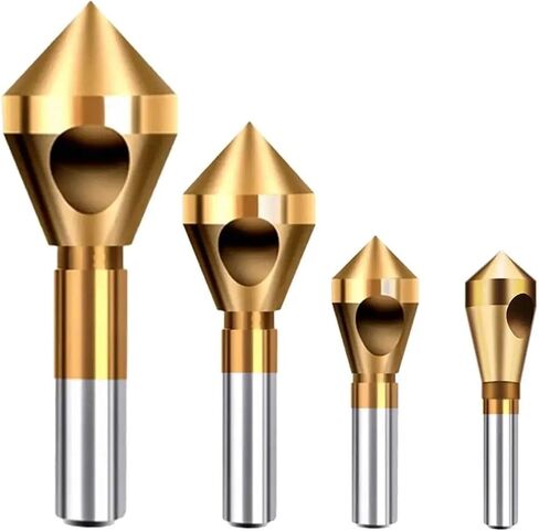 1PCS Counter Sink Bit Deburring Chamfering Cutter عملية Deburring Center Drill Bits Pork Poring Bit Punch Tools (5-10mm) in Saudi Arabia
