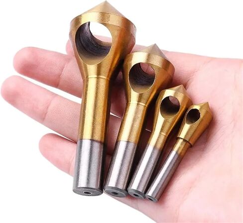 1PCS Counter Sink Bit Deburring Chamfering Cutter عملية Deburring Center Drill Bits Pork Poring Bit Punch Tools (5-10mm) in Saudi Arabia