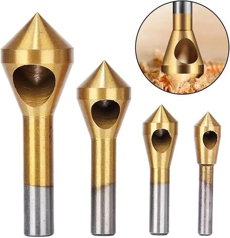 1PCS Counter Sink Bit Deburring Chamfering Cutter عملية Deburring Center Drill Bits Pork Poring Bit Punch Tools (5-10mm) in Saudi Arabia