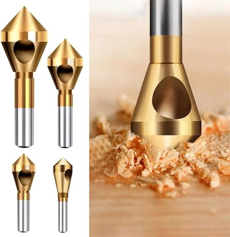1PCS Counter Sink Bit Deburring Chamfering Cutter عملية Deburring Center Drill Bits Pork Poring Bit Punch Tools (5-10mm) in Saudi Arabia