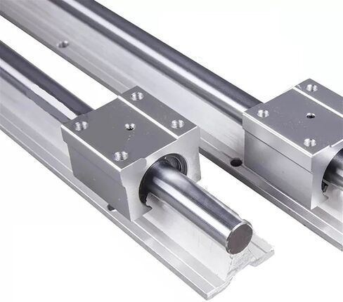 Linear Motion Ball Screw Precision Part 300-500mm Ball Screw Kit 2pcs SBR16 Linear Guides with 4pcs SBR16UU Slider Blocks+1 Kit SFU1610(300mm) in Saudi Arabia