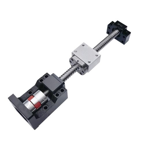 جزء الدقة الكرة الخطية جزء L1050-1400mm C7 كرات المسمار Kit SFU1605 مع واحد من الجوز+BF12+DSG16H+اقتران+HM12-57 MOTOR MOTOR لجزء الطابعة ثلاثية الأبعاد (1200 مم) in Kuwait