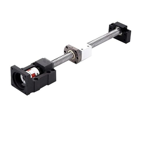 جزء الدقة الكرة الخطية جزء L1050-1400mm C7 كرات المسمار Kit SFU1605 مع واحد من الجوز+BF12+DSG16H+اقتران+HM12-57 MOTOR MOTOR لجزء الطابعة ثلاثية الأبعاد (1200 مم) in Kuwait