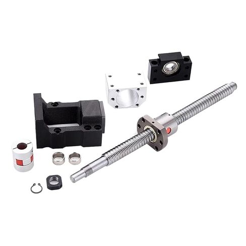 جزء الدقة الكرة الخطية جزء L1050-1400mm C7 كرات المسمار Kit SFU1605 مع واحد من الجوز+BF12+DSG16H+اقتران+HM12-57 MOTOR MOTOR لجزء الطابعة ثلاثية الأبعاد (1200 مم) in Kuwait