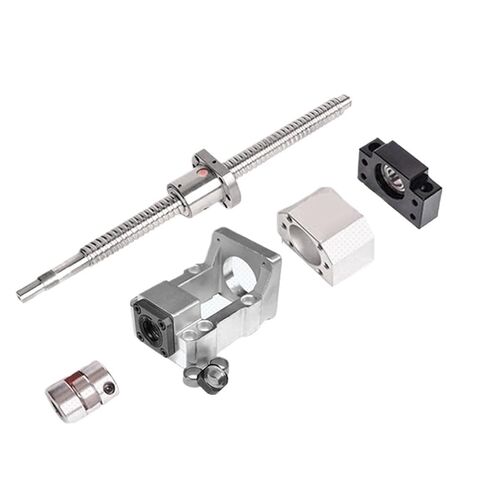 Double nut Ball Screw Control Machine SFU1605 Ball Screw +HM12-57 C7 Aluminum for Nema23 Stepper Motor+ End Support BKBF12+DSG16H Nut Housing+XB25*30-8 * 10 Coupling(750mm) in Kuwait