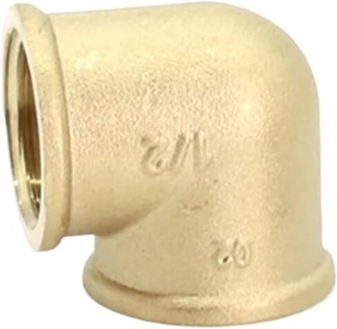 1/2 "3/4" 1 "أنثى x ذكور الخيط النحاس النحاس كوع 90 درجة توصيل موصل موصل موصل موصل موصل موصل موصل موصل (M إلى F-1PCs ، 1 '') in Kuwait