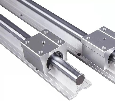 Linear Motion Ball Screw Precision Part Ball Screw Kit 2pcs SBR16 Linear Guides with 4pcs SBR16UU Slider Blocks+1 Kit SFU1610 550-1000mm(1550mm) in Saudi Arabia