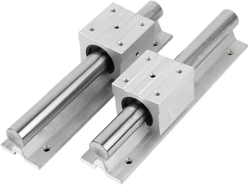 Linear Motion Ball Screw Precision Part Ball Screw Kit 2pcs SBR16 Linear Guides with 4pcs SBR16UU Slider Blocks+1 Kit SFU1610 550-1000mm(1550mm) in Saudi Arabia