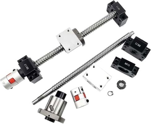 الجزء الدقيق للكرة الخطية جزء 300-1000 مم KIT KIT 2PCS SBR25 أدلة خطية مع 4pcs SBR25UU CLOCKS+1 KIT SFU2510 (500 مم) in Saudi Arabia