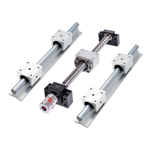 Linear Motion Ball Screw Precision Part 1050-1400mm Ball Screw Kit 2pcs SBR20 Linear Guides with 4pcs 1 Kit SFU2005 +SBR20UU Slider Blocks(1300mm) in Saudi Arabia