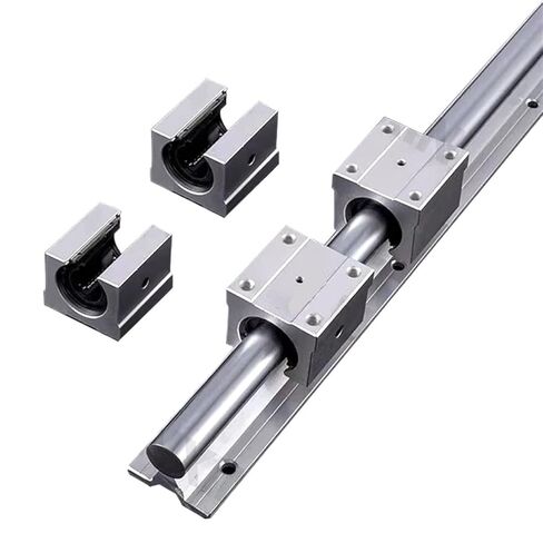 Linear Motion Ball Screw Precision Part 1050-1400mm Ball Screw Kit 2pcs SBR20 Linear Guides with 4pcs 1 Kit SFU2005 +SBR20UU Slider Blocks(1300mm) in Saudi Arabia