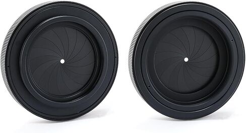 Adjustable Iris Aperture Diaphragm M42 to M42 Iris Aperture Diaphragm Adapter Optical Diaphragm 1.5-29mm Lens Module Adapter Ring in Saudi Arabia