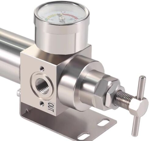 الفولاذ المقاوم للصدأ ارتفاع ضغط ضغط صمام الضغط تنظيم صمام SFR200-02/SR400-03 مقاومة الضغط 16 كجم (SFR200-02) in Saudi Arabia