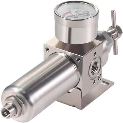 الفولاذ المقاوم للصدأ ارتفاع ضغط ضغط صمام الضغط تنظيم صمام SFR200-02/SR400-03 مقاومة الضغط 16 كجم (SFR200-02) in Saudi Arabia