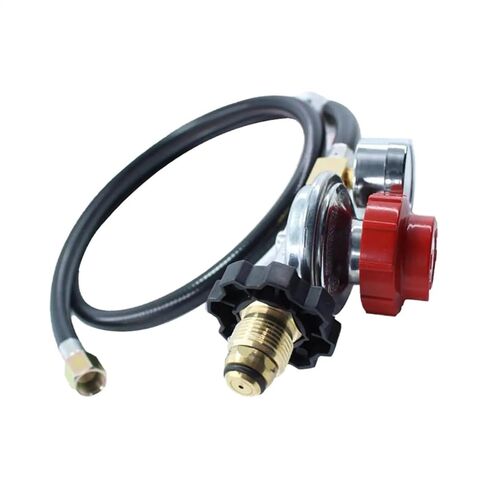 High Pressure Gas Regulator, 30PSI Gauge Adjustable Pol Connector for Camping in Saudi Arabia