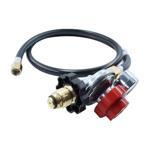 High Pressure Gas Regulator, 30PSI Gauge Adjustable Pol Connector for Camping in Saudi Arabia