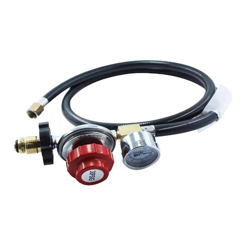 High Pressure Gas Regulator, 30PSI Gauge Adjustable Pol Connector for Camping in Saudi Arabia