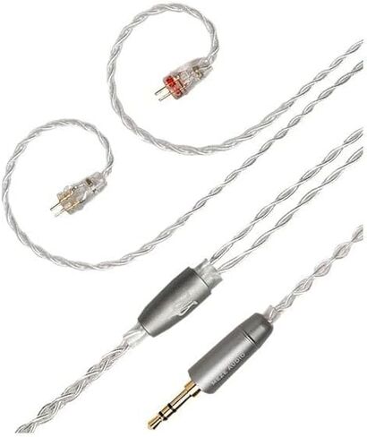 Meze Alba 2 Pin to 4.4 mm Silver Plated Cable (4.4 mm (Balanced)) in Kuwait