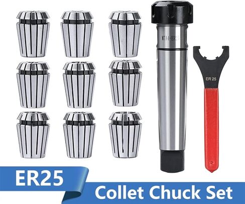 ER25 COLLET Chuck 3-16mm مع تفتق MTA4 و type ER25 NUT WATHE TOUL in Kuwait