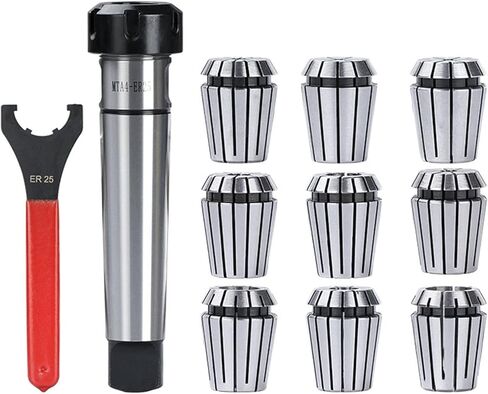 ER25 COLLET Chuck 3-16mm مع تفتق MTA4 و type ER25 NUT WATHE TOUL in Kuwait