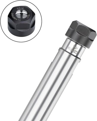 كوليت تشاك حامل كوليت C8/C10/C12/C16/C20/C25/C32 ER1 ER16 ER16 ER20 ER25 ER32 حامل المخرطة 1PCS (الحجم: C10-ER16-100L) in Kuwait