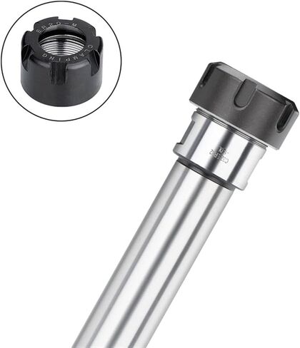 كوليت تشاك حامل كوليت C8/C10/C12/C16/C20/C25/C32 ER1 ER16 ER16 ER20 ER25 ER32 حامل المخرطة 1PCS (الحجم: C10-ER16-100L) in Kuwait