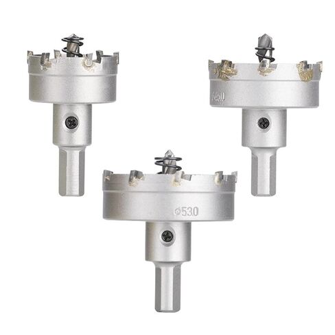 ثقب المنشار تنغستن كاربيد الحفر قطع القاطع لفيلب الصلب المقاوم للصدأ الحديد الحفر حفر حفرة فتحة ثقب 1pcs (اللون: 53 ملم) in Kuwait