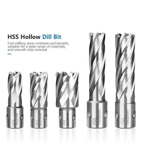 مثقاب المعادن بتات حلقي 35/55 ملم ويلدون فتحة فتحة فتحة جوفاء لأدوات الحفر المعدنية 1pcs (اللون: 20x35mm) in Kuwait