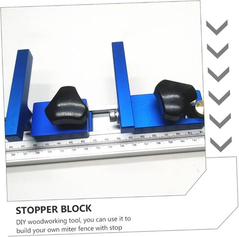 ARTIBETTER Miter Track Stop Aluminum Alloy Block for Woodworking Miter Chute Limiter for and Tool for Efficient Woodworking Projects in Saudi Arabia