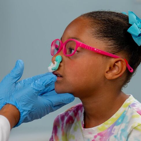 Nosebleed Treatment for Kids 2-13 – Hands-Free Nasal Relief, Stop a Nosebleed Fast – ER Doctor Designed for Healthcare Pro, Sports or Home Use – 1 Reusable Device with 7 Sponges & Case in Kuwait