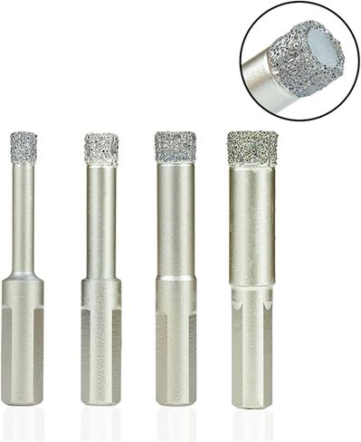 Diamond Drill Bit 6/8/10/12/14mm Tile Hole Saw Cutter for Glass Marble Granite Brick Tile Ceramic Concrete Drilling 1Pcs (Color : 8mm) in Saudi Arabia