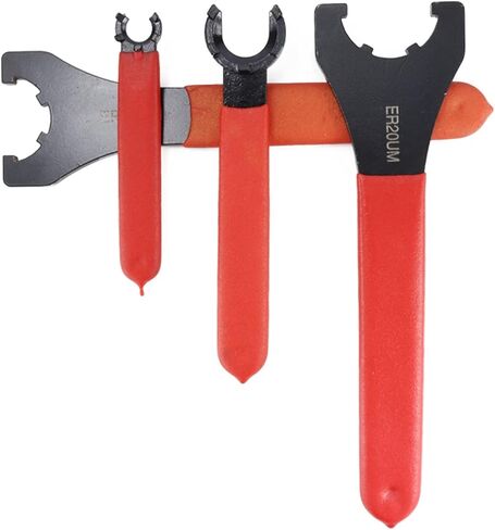 اكتب ER COLLET Chuck Nut Wrench 1PC ER11/ER16/ER20/ER25/ER32 TOOL TOOL SPENNER 1PCS (الحجم: ER25UM) in Saudi Arabia