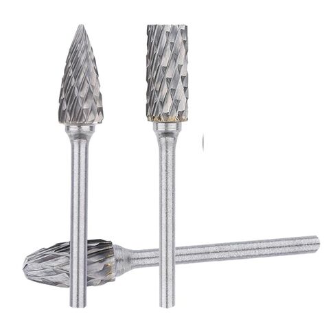 ملف دوار كربيد للمعادن 2.35 مم قطع مزدوج دوار الطحن المعدني 1 مجموعة (اللون: 2.35 × 4 مم) in Kuwait