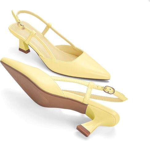 أحذية مضخة Slingback للنساء مع كعب بوصة 2 in Kuwait