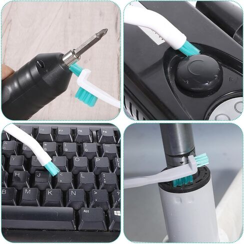 5 PCS Crevice Cleaning Brush, Small Cleaning Brushes Set, Crevice Household Cleaning Brushes for Window Track Groove Sliding Door Corner Space Keyboard Bottle Tile Gaps Humidifier in Saudi Arabia