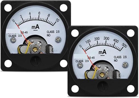 SO-45 DC Milliampere Meter 1mA 5mA 10mA 20mA 30mA 50mA 100mA 150mA 200mA 300mA 1000mA Pointer Current 1Pcs(100mA) in Saudi Arabia