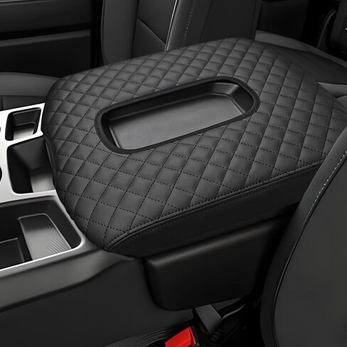 تغطية وحدة التحكم المركزية لعام 2014-2018 تشيفي سيلفرادو/GMC Sierra 1500 2500 3500 و 2015-2019 Tahoe/Yukon/Suburban ، غطاء واقعي للذراعين في مسند الأذرع (للحصول على لوحات مقعد دلو فقط) in Kuwait