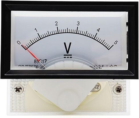 85C17-V Voltage Meter Type DC Voltmeter 50V 100V 250V 300V 450V 1000V 1PCS (500V) in Kuwait