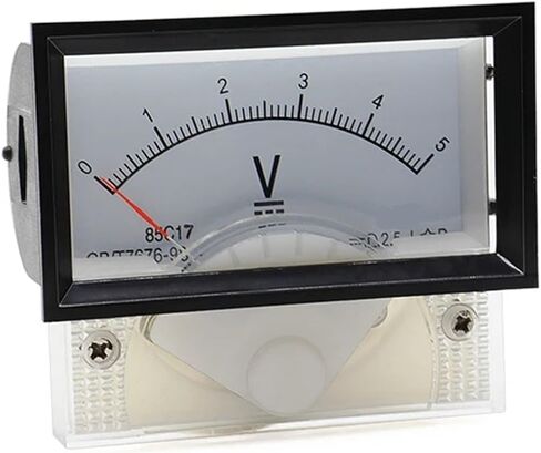 85C17-V Voltage Meter Type DC Voltmeter 50V 100V 250V 300V 450V 1000V 1PCS (500V) in Kuwait