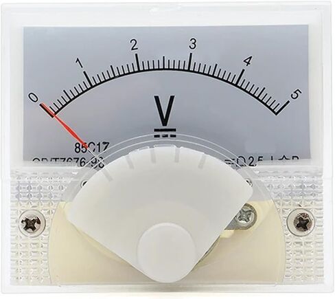 85C17-V Voltage Meter Type DC Voltmeter 50V 100V 250V 300V 450V 1000V 1PCS (500V) in Kuwait