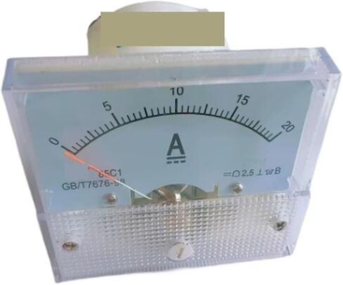 التناظرية AMP لوحة AMMETER 85C1 DC مؤشر نوع المقياس الحالي -10 إلى +10A 100MA/300MA/2A/5A/10A -100A 1PCS (DC30A) in Saudi Arabia