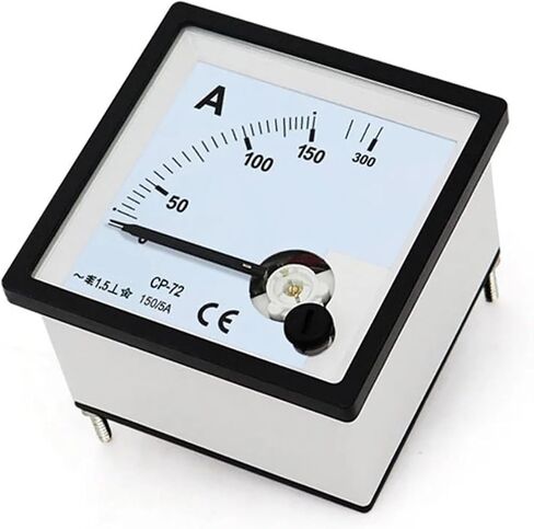 SQ-72 CP-72 AC Analog Ammeter Pointer Meter 1A 2A 3A 5A 10A 15A 20A 30A 50A 300A 400A 500A 1000/5A 1500A 1Pcs(3A) in Saudi Arabia