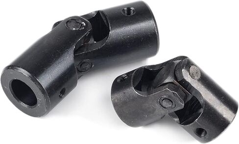 المفاصل العالمية 1pc مفصل Cardan Metal Cardan 6mm-22mm مكون من ثلاثة مقطعات توصيل محرك توصيل موصل توصيل محرك Gimbal Gimbal Mordware لتوصيل السيارات ، وسفن النماذج ، والروبوتات ، ET (8x16x42 in Saudi Arabia