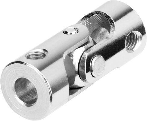 Universal Joints 4 Packs 4mm to 4mm Steel Universal Joint Cardan Coupling Connector, Rotatable Model DIY Motor Shaft Fitting Accessory for Connecting Model Cars, Model Ships, Robots, et in Saudi Arabia